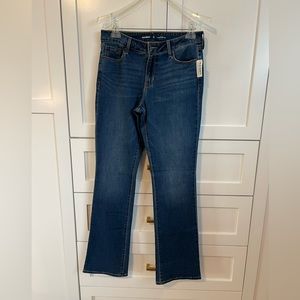 Old Navy Mid Rise Kicker Boot Cut Jeans